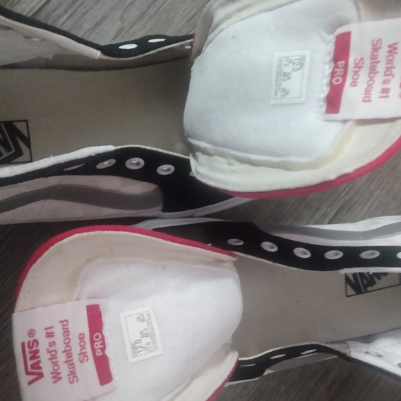 Vans Sk8-Hi NEW Men's size 12 Checkerboard Pro Custom Skate Shoes - Picture 4 of 9